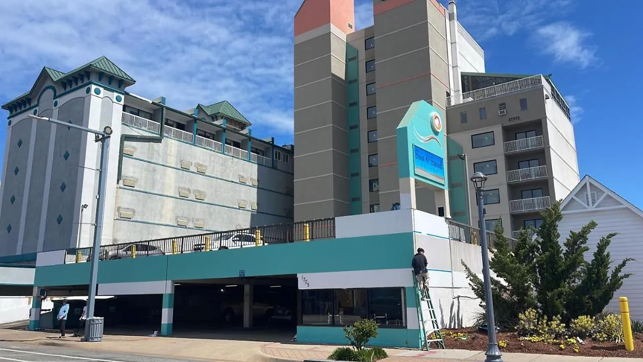 ** Hotel Sun & Sand Resort Oceanfront Suites Virginia Beach Verenigde Staten